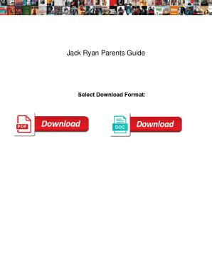 jack ryan parents guide|jack ryan pilot parents guide.